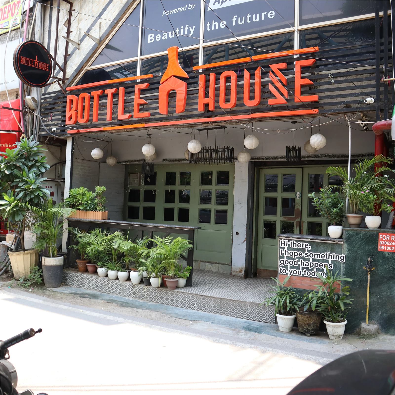 BOTTLE HOUSE (Cafe & Restaurant Satya Niketan)